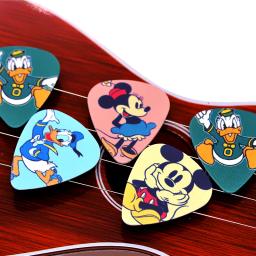 Soach 10 peças de 1.0mm, palhetas de alta qualidade, brincos de palheta dupla face, acessórios para guitarra para ukulele - Image 3