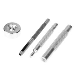 4 pçs/set Ferramentas de Instalação de Botão de Metal Botões Fechos de Pressão Botões de Pressão Botão de Soco Mão DIY Kit Conjunto de Ferramentas de Instalação - Image 5