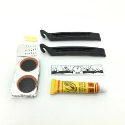 Conjunto para reparo de pneus de bicicleta, ferramentas para bicicleta, remendo de borracha, com cola, alavanca para ciclismo, portátil - Image 5