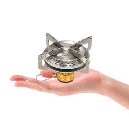 Lixada-fogão a gás portátil para acampamento, uso ao ar livre, caminhadas, mochilão, piquenique, ultraleve, cozinha, forno - Image 2