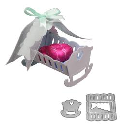 Molde de corte em metal 3d, forma 3d de lebre com corte para decoração de berço de bebê, scrapbook, artesanato, papel, faca, molde, lâmina, estêncil, cortador - Image 3