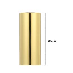 60mm de alta guitarra barra corrediça aço inoxidável metal/corrediças dedo vidro para guitarra ukulele instrumentos cordas acessórios guitarra - Image 2