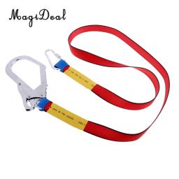 Cinta de segurança para escalada, kit durável para segurança em emergências, cordão à prova de queda, mosquetão para resgate - Image 4