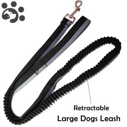 Guia retrátil para cães, coleira ajustável com 2m para animais de estimação, acessório para corrida, produto para animais de estimação, cão, gato - Image 1