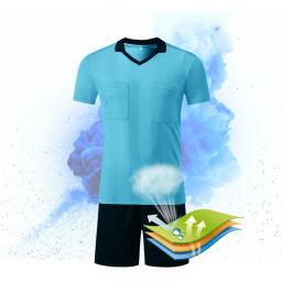 Profissional Futebol Árbitro Jerseys, Árbitro Shirt Sets, Multi-color, V-neck, Futebol Juiz Uniformes, opcional - Image 3