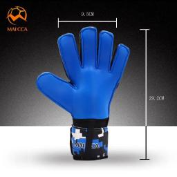 Luvas de látex goleiro espessamento para adultos e crianças, antiderrapagem, treinamento de futebol, proteção contra dedos, jogos de futebol - Image 2