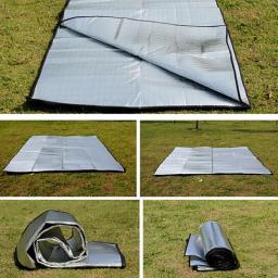 Esteira De Folha De Espuma De Isolamento De Alumínio, Almofada De Dormir, Tenda Exterior Térmica, Pegada Refletindo O Calor - Image 5