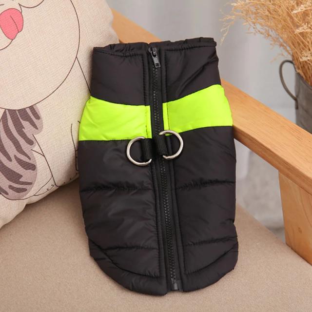 Colete Impermeável e Aconchegante para Pets: Roupas Quentes para Cães e Gatos em Várias Cores e Tamanhos S-5XL para o Inverno
