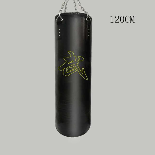 Saco de Boxe Personalizado de 150cm em Couro de Plutônio para Treinamento, Auto-preenchido e Enorme com Logotipo Personalizável