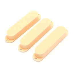 Capas de captador de guitarra de bobina única, capa para capa única, preto, branco, amarelo, guitarra elétrica, 3pcs - Image 6