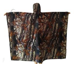 3in1 camuflagem militar ao ar livre capa de chuva poncho mochila capa chuva à prova dwaterproof água esteira toldo caça acampamento caminhada esteiras - Image 3