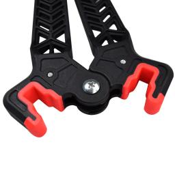 Suporte para arco composto, suporte para chute, arquearia, tiro com arco 3d, alcance, caça, tiro ao ar livre, esportes, cor preta, 1 peça - Image 6