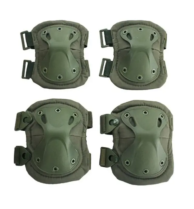 Joelheiras Táticas de Proteção para Airsoft, Paintball, Caça e Atividades ao Ar Livre