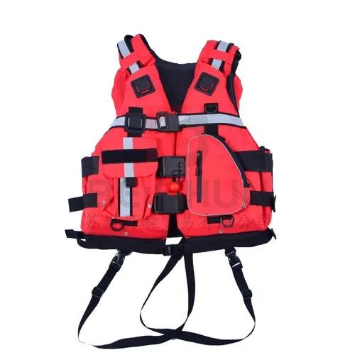 Colete salva-vidas profissional personalizado para trabalho pesado, jaqueta salva-vidas com sistema pfd de liberação rápida, colete de resgate e flutuante - Image 1