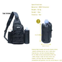 Tak yiying bolsa tática, molle, pesca, caminhadas, caça, esportes, peito, ombro único, mochila tática - Image 3