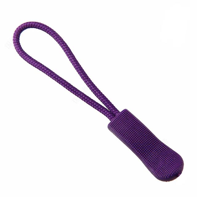 Kit com 12 Puxadores de Zíper em PVC Macio para Bolsas e Mochilas Táticas com Etiquetas de Corda e Zíper de Borracha DIY