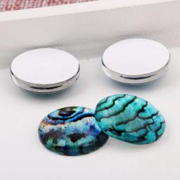 Onwear cabochão de vidro foto misturado concha abalone 12mm 10mm 14mm 18mm 20mm faça você mesmo acessórios de pingente de cúpula redonda - Image 4