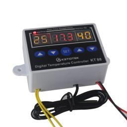 Termostato digital, controle de temperatura para aquário, sensor de incubadora, 12v 220v, led, controle de temperatura - Image 3
