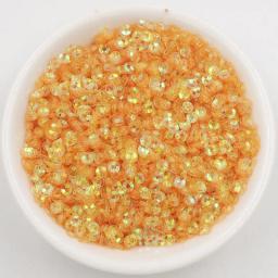Lantejoulas redondas de 3mm para casamento, acessórios para costura feminina de pvc brilhantes para dança de mulheres - Image 3