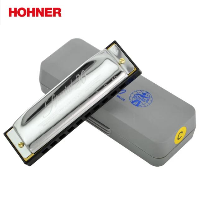 Gaita Diatônica Hohner Special 20 de 10 Buracos - Ideal para Blues nas Notas C, D, E, F e G