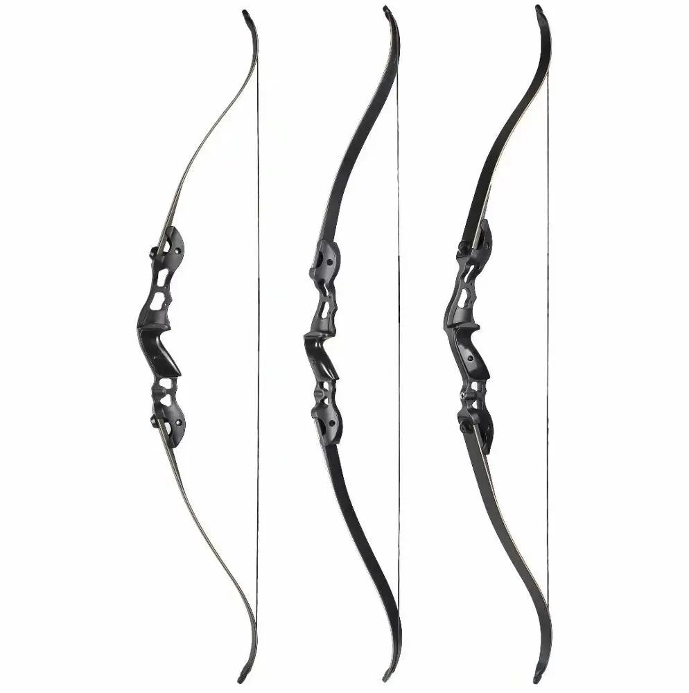 Tiro com arco recurvo novo f185 caça arco com 17 "19" 21 "30-55lbs mão direita tiro com arco - Image 1