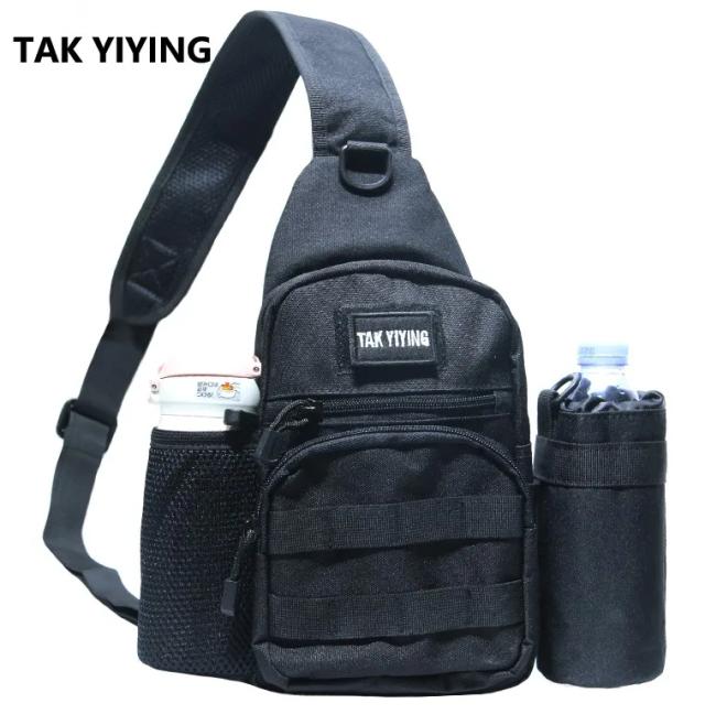 Mochila Tática Molde Molle para Pesca, Caminhadas, Caça e Esportes - Estilo Peito e Ombro Único