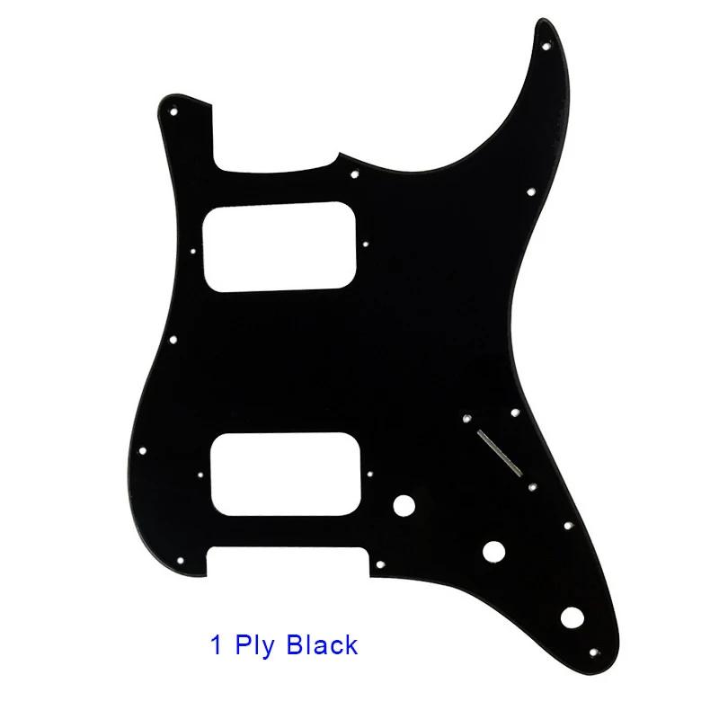 Fei Man-Guitarra personalizada Scratch Plate, Guitarra Pickguards, Acessórios Personalizados, 11 Furos de Parafuso para EUA e México Standard ST HH Strat - Image 1