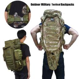 Mochila militar impermeável, Mochila ao ar livre, Saco Tático para Caça, Tiro, Camping, Trekking, Caminhada, Viagem, Quente, 60L - Image 6