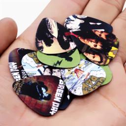 Soach-palhetas de guitarra de alta qualidade, dois lados, banda de rock, brincos, diy, mix, 50 peças, 0,71mm - Image 3