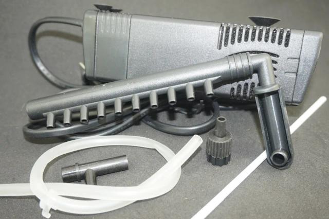 Tanque Interno com Filtro e Barra de Pulverização para Aquários