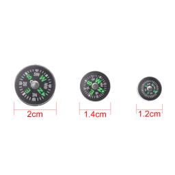 Portátil Mini Bússola de Navegação para Camping e Caminhadas, North Handheld, Bússolas Sobrevivência Precisas, Design Botão, Guider Prático, 10 PCs - Image 6