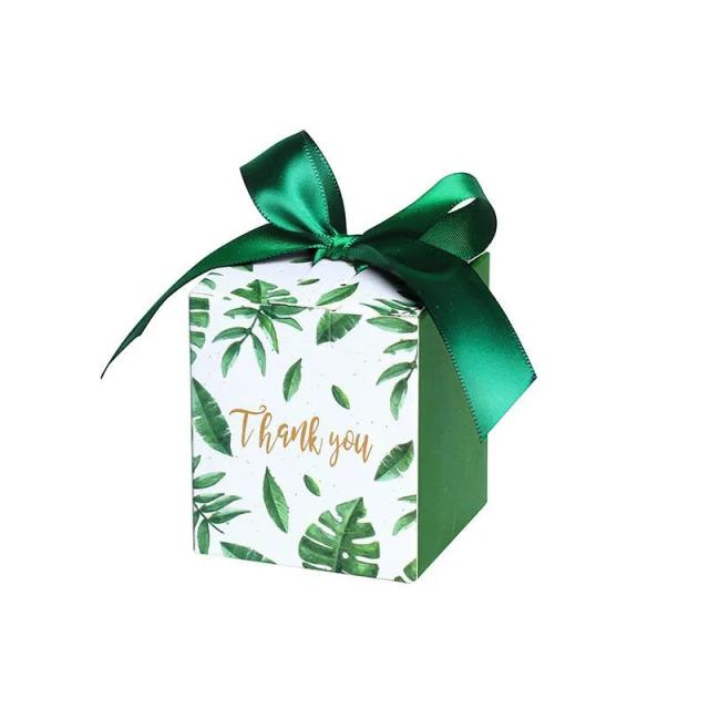 Caixa de Embalagem de Presente em Papel para Casamentos, Chás de Bebê, Aniversários e Decorações Festivas de Natal e Eid Mubarak