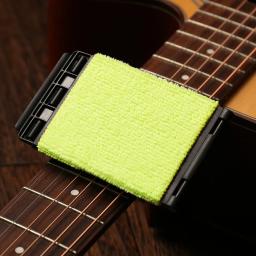 Guitarra Elétrica String Cleaner, Bass Strings Scrubber, Limpeza, Manutenção, Instrumentos Acessórios Ferramenta - Image 5