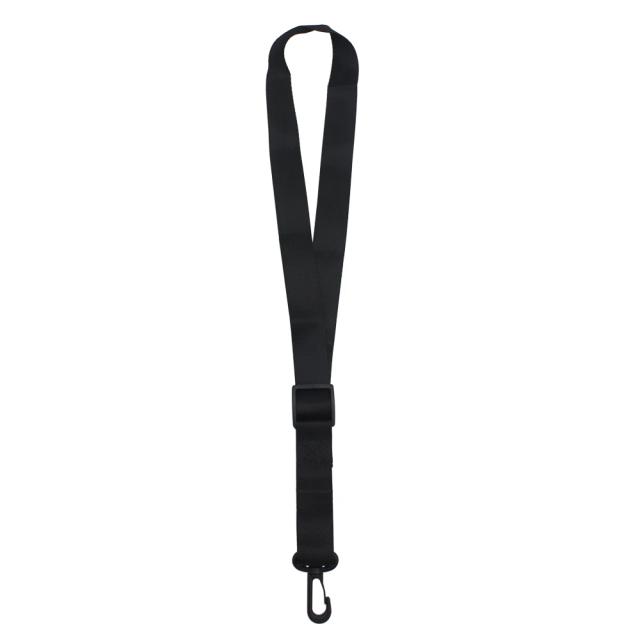 Cinta Ajustável para Saxofone e Clarinete com Gancho Fechável Leve e Durável - Acessórios Essenciais para Instrumentos Musicais