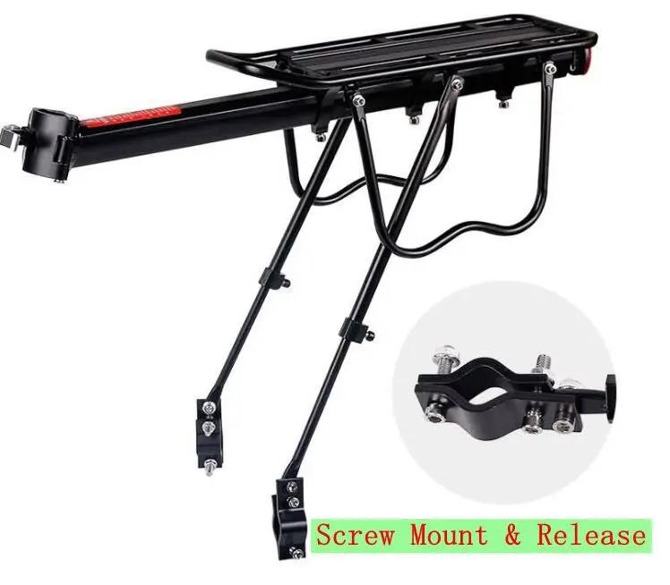Rack de bicicleta mtb, suporte traseiro para bicicletas 20-29 polegadas, prateleira com acessórios de instalação - Image 1