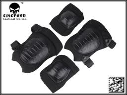 Emerson joelheiras protetoras armaduras protetor almofadas com tiras de neoprene preto oliva mc coyote - Image 2