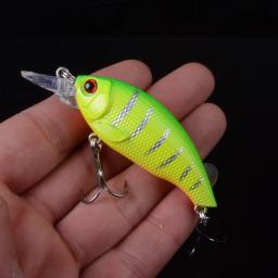 Iscas para pesca artificial, iscas com olhos 3d, equipamento de pesca artificial, iscas com olhos, 7.5cm e 8.8g, 1 peça - Image 5