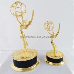 Grande troféu emmy por frete dhl expedição com 15.5 polegadas grande enorme metal emmy prêmios troféu - Image 4