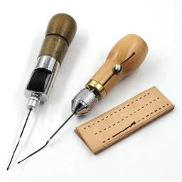 Máquina de Costura De Mão DIY Ferramenta de Artesanato de Couro De Costura De Couro Fio Encerado para o Couro Costura Borda Cinto Tiras Ferramentas de Sapateiro - Image 2