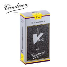 Palhetas vandoren v12 bb, palhetas originais francesas para clarinete força das notas 2.5 #, 3 #, 3.5 # caixa de 10 - Image 1