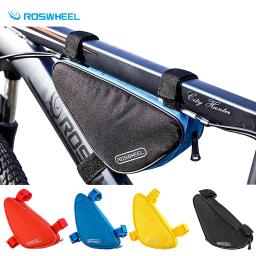 Roswheel 8 cores quadro tubo superior frente triângulo sela saco bolsa pannier mtb para ciclismo bicicleta - Image 1