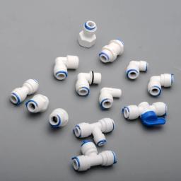 3/8 od pe tubo para tubo/interno e externo conector rápido aquário filtro de água ro filtro sistema de osmose reversa - Image 2