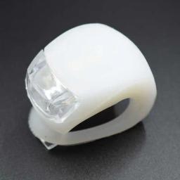 Luz de advertência da segurança do silicone 3 modos luzes da bicicleta capacete led flash luz roda dianteira da bicicleta luz ciclismo traseira lâmpada da cauda - Image 3