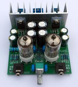 Amplificador do tubo do HIFI 6J1, amplificadores dos auscultadores, LM1875T, placa do amplificador do poder, 30W, pré-amplificador, bile, amortecedor, amortecedor, Kits DIY - Image 3