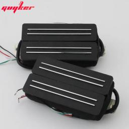 Um conjunto de captador de guitarra de alta potência 6 cordas, captador Humbucker, preto - Image 2