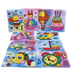 Brinquedos de artesanato para casa, faça você mesmo, crianças, papel de feltro, artesanato de jardim de infância, material engraçado, artes e artesanato, presente para bebê menino - Image 3