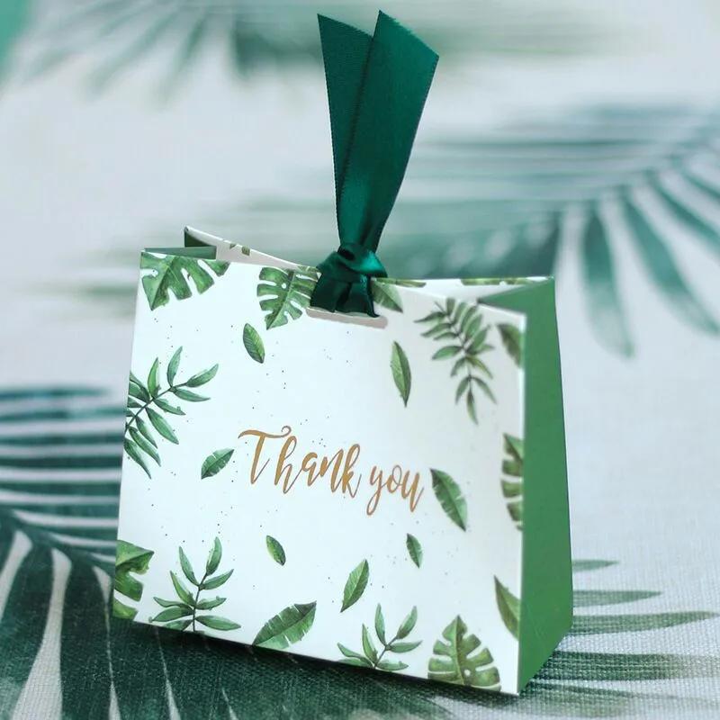 Caixa de doces romântica, casamento, presente de chocolate, caixas de doces com fita, casamento, chá de bebê, presentes para convidados, materiais de festa de aniversário - Image 1