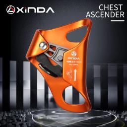 XINDA-Outdoor Rock Climbing Peito Ascender, Corda de Segurança Ascendente, Anti Fall Off, Vertical Survival Equipment, Camping - Image 2