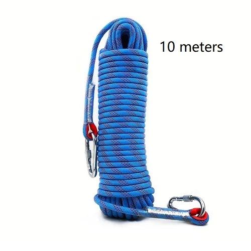 Corda de Escalada de Alta Resistência 10mm para Sobrevivência e Escalada em Árvores
