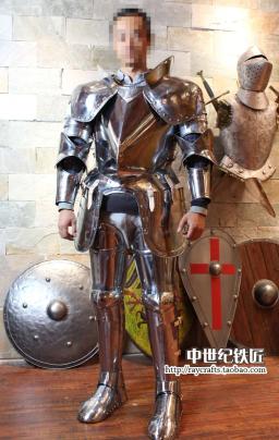 Cosplay medieval europeu armadura terno, dramatização, adereços de palco e performances, pode a realidade - Image 4